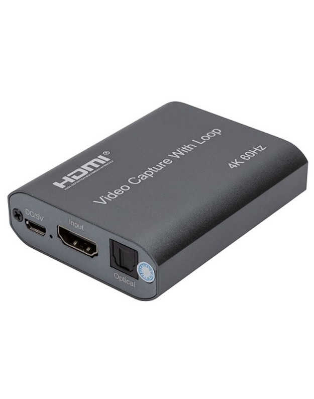 Vaizdo fiksavimo įrenginys HDMI USB2.0, 4K 60Hz