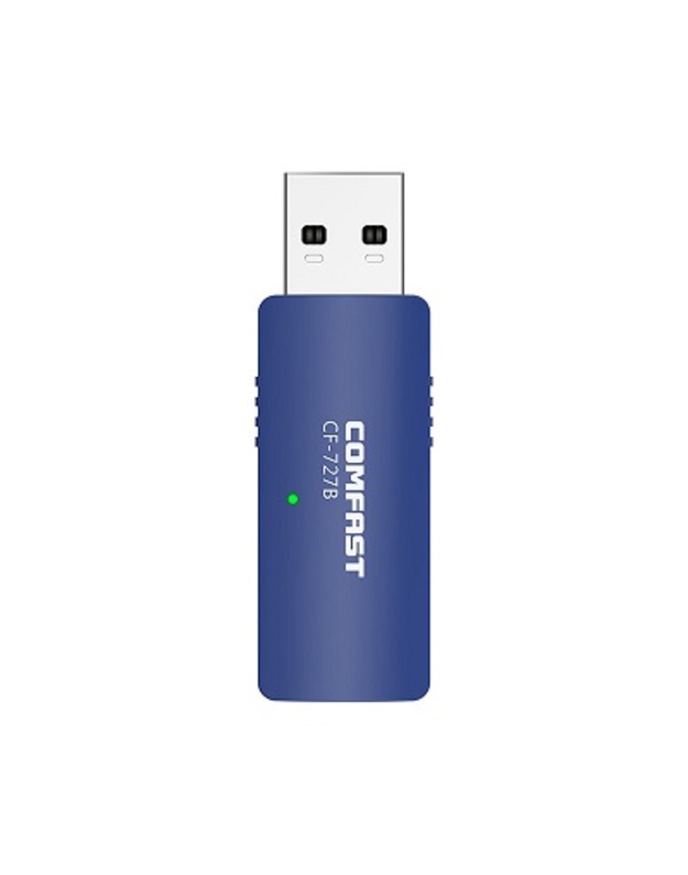 WiFi, Bluetooth USB adapteris, 1300Mbps, 2.4GHz, 5GHz