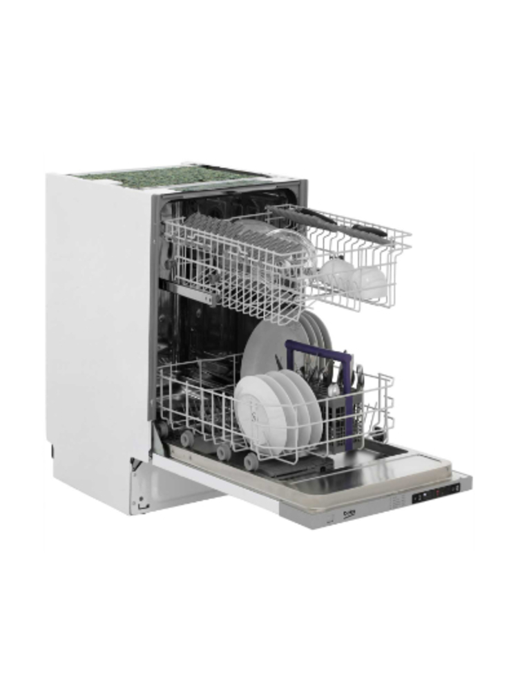 BEKO Built-In Dishwasher DIS35025, Energy class E (old A++), 45 cm, 5 programs, Led Spot