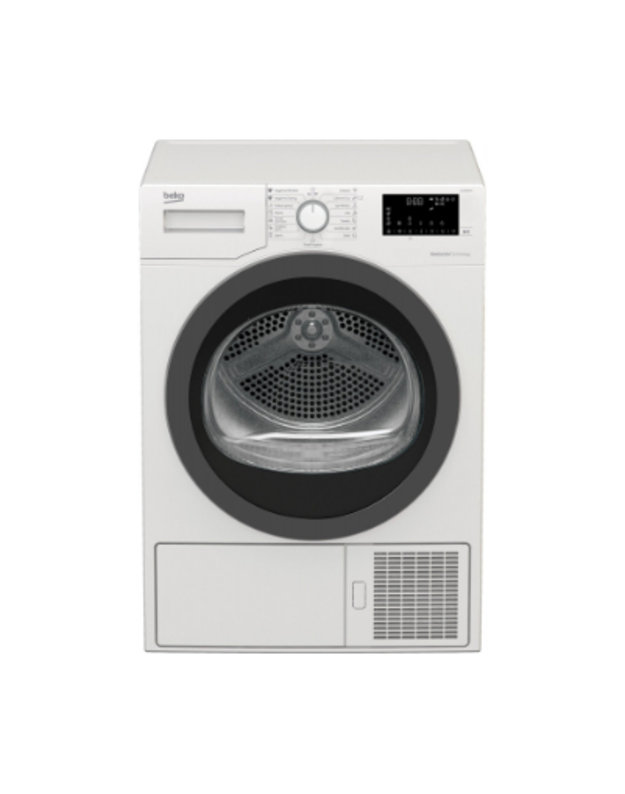 BEKO Dryer DS8439TX, A++, 8kg, 59cm, Heat-Pump, Aquawave