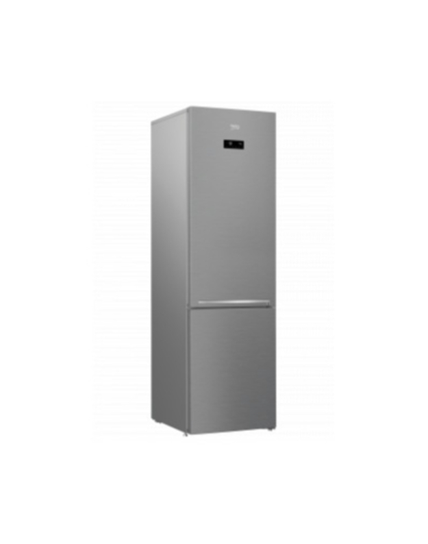 BEKO Refrigerator RCNA406E40ZXBN, Energy class E (old A++), height 202.5 cm, Neo frost, HarvestFresh, Inox