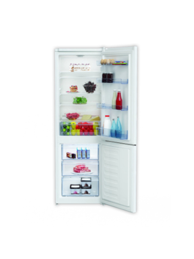 BEKO Refrigerator RCSA270K30WN, Energy class F (old A+), 171cm, White