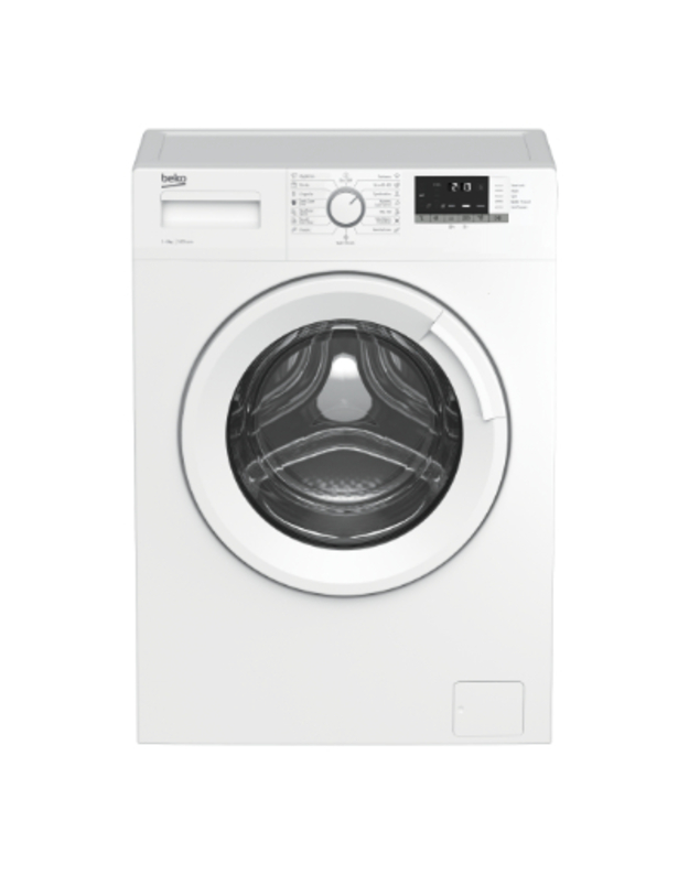 BEKO Washing Machine WRE6512BWW, Energy class E (old A+++), 6kg, 1000rpm, Depth 44cm