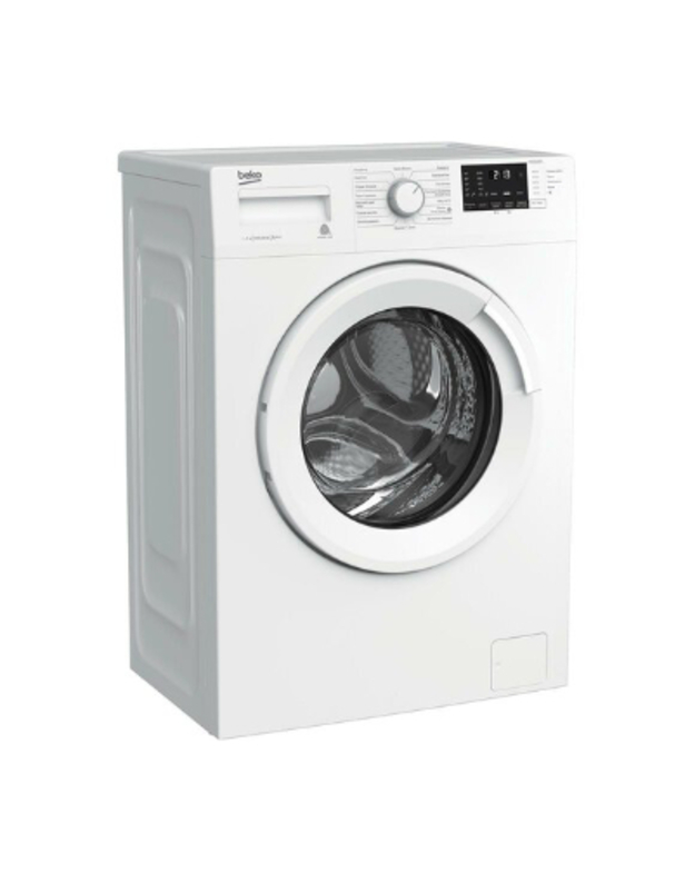 BEKO Washing machine WUE 7512 XWW 7 kg, 1000 rpm, Energy class E (old A+++), Depth 49 cm, Steam Cure
