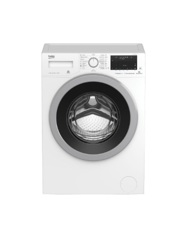 BEKO Washing machine WUE 8633 XST 8 kg, 1200 rpm, Energy class C (old A+++), Depth 55 cm, HomeWhiz, Inverter Motor, Steam Cure