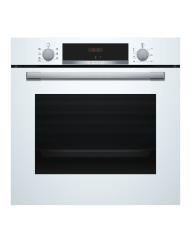 BOSCH Oven HBA533BW0S, energy ckass A,  LED display with knob control, white