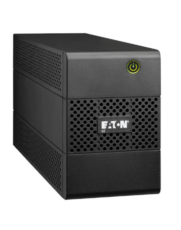 Eaton 5E 650VA/360W line-interactive, 1 Schuko (DIN) + 2 IEC C13 (10A)