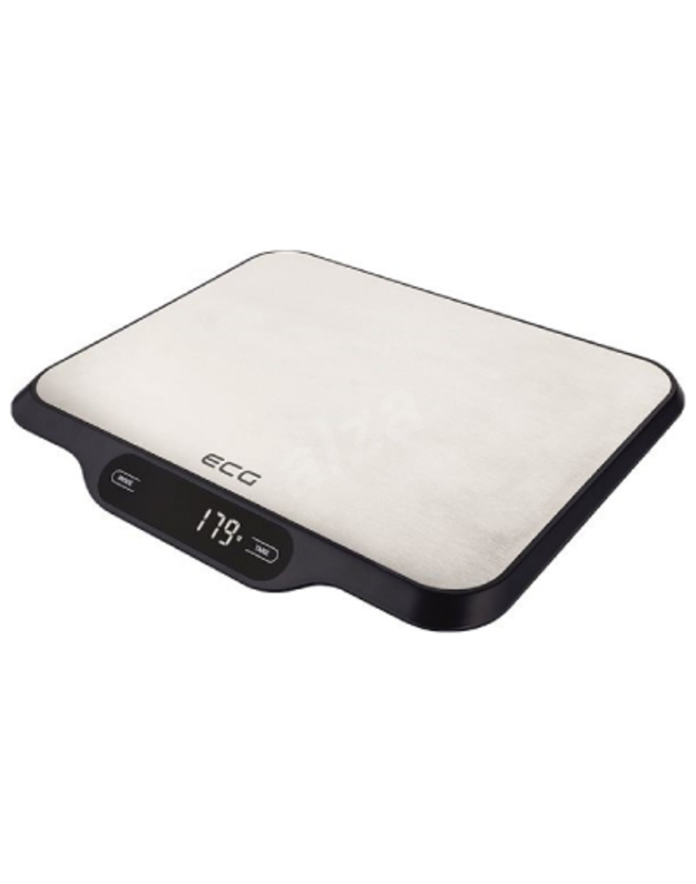 ECG ECGKV215S Food Scales, Impact resistant safety glass, LCD display, Maximum capacity 15 kg