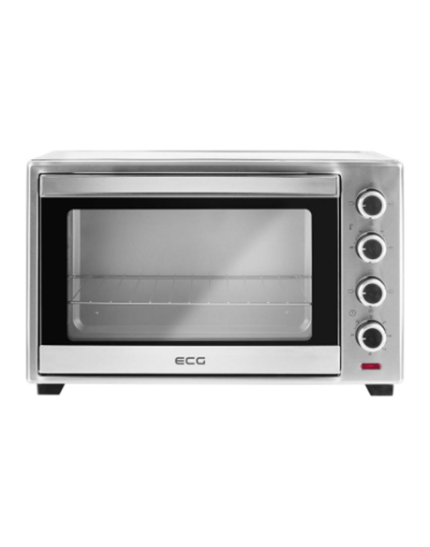 ECG Mini Oven ET 20482 Stainless, 58 cm, 48L, temperature control in the oven from 100 to 230 °C/Damaged package