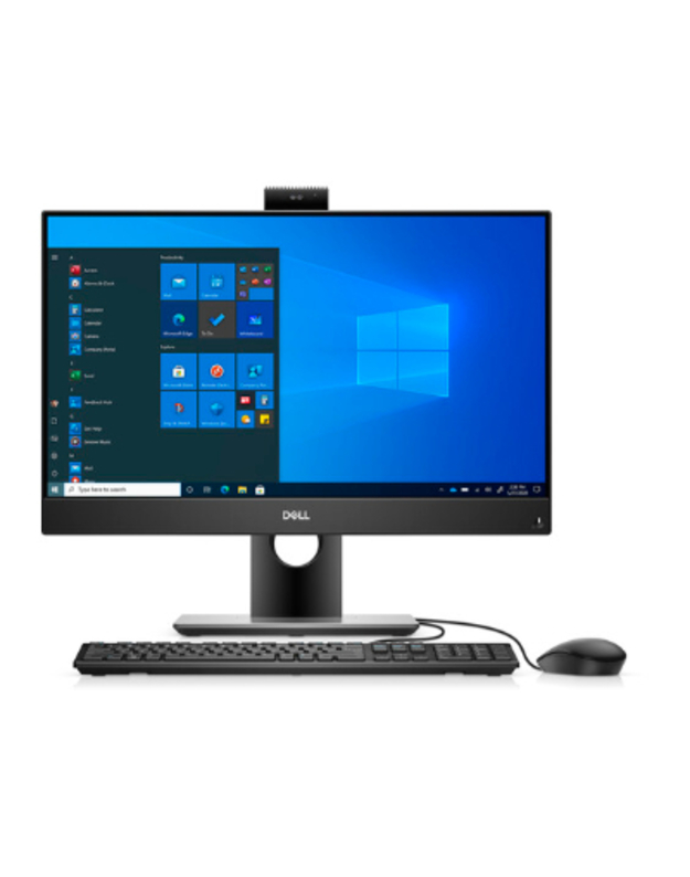 Optiplex 7490 AIO/Core i5-10505/8GB/256GB SSD/23.8 FHD Touch/Integrated/Adj Stand/Cam & Mic/WLAN + BT/EST Wireless Kb & Mouse/W11Pro