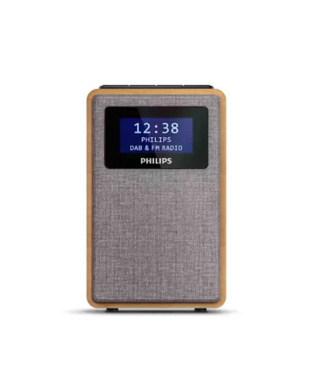 Philips Clock Radio TAR5005/10, FM, DAB+, Alarm functions, 1W