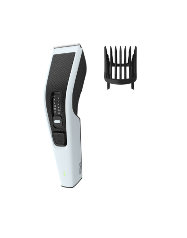 Philips Hairclipper series 3000 HC3521/15 Stainless steel blades, Trim-n-Flow, 13 length settings (0.5-23mm), 75mins cordless use/8h charge