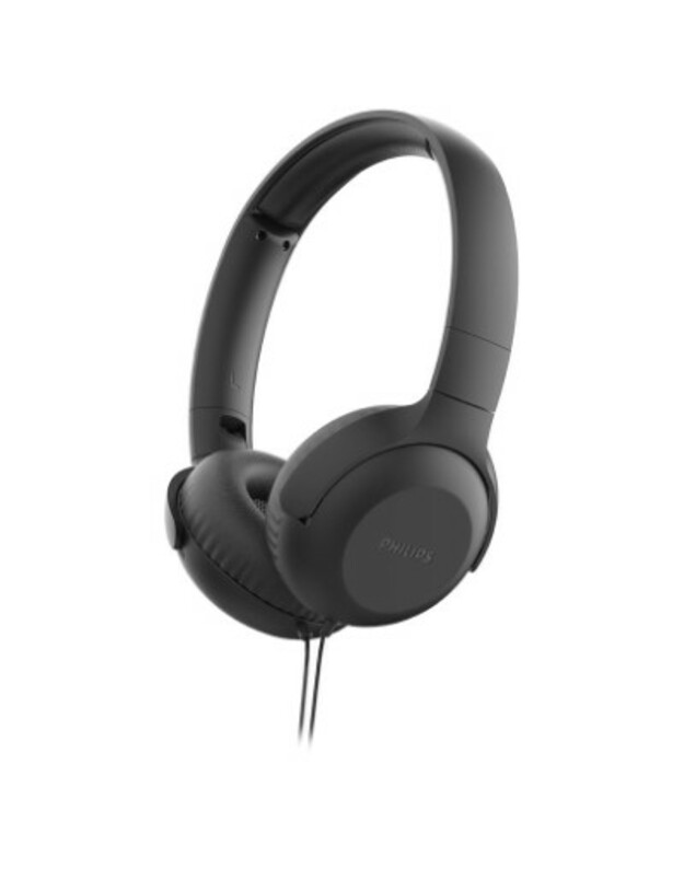 Philips Headphones with mic TAUH201BK 32 mm drivers/closed-back On-ear Lightweight headband