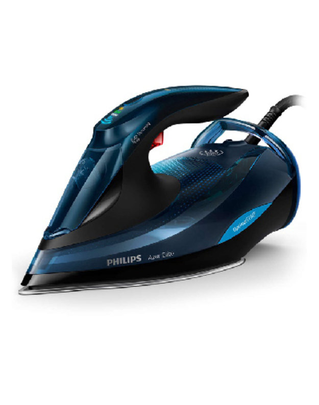 Philips Iron GC5039/30 OptimalTemp 3000W 75g/min 260g IONIC steam mode SteamGlide Advanced soleplate Safety Auto Off quick calc release purple 3m cord