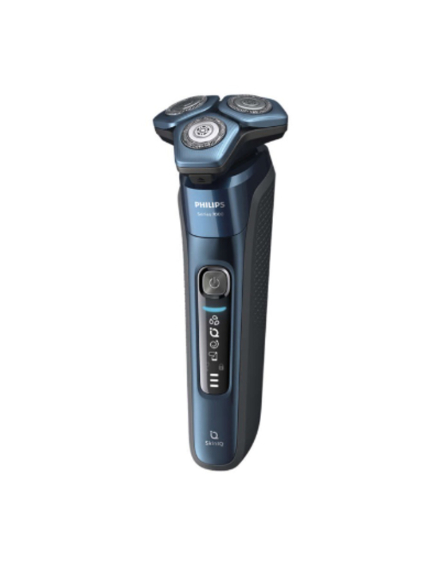 Philips Series 7000 wet and dry electric shaver S7786/55, SkinIQ, SteelPrecision blades, 360-D flexible heads, Protecting SkinGlide coating, Motion control sensor