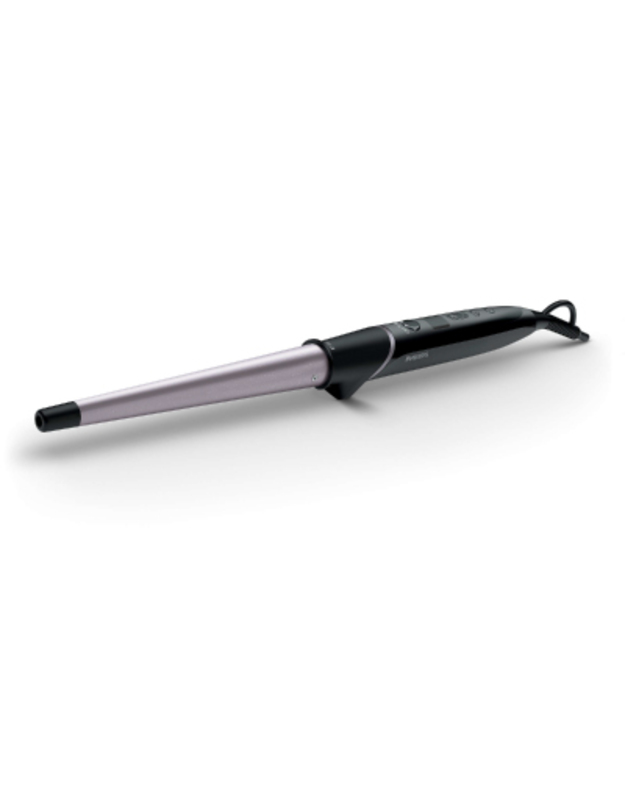 Philips StyleCare Glam Shine Curler BHB872/00 13mm - 25mm conical barrel Ionic Care Titanium enriched barrel Curl Ready Indicator