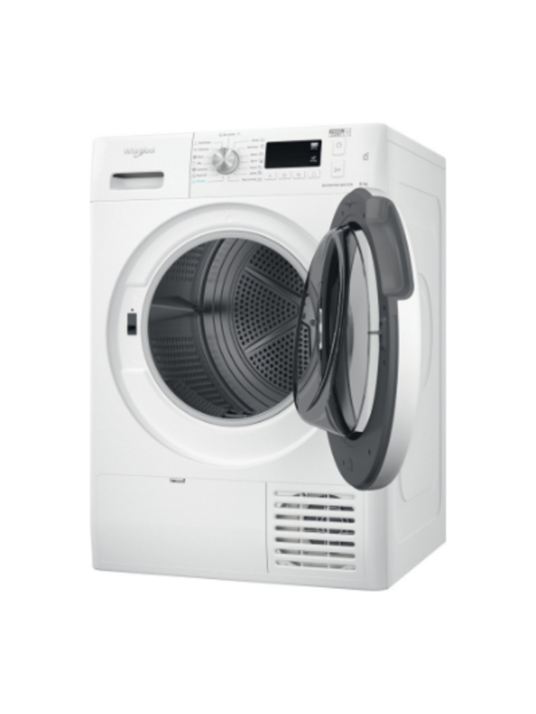 WHIRLPOOL Dryer FFT M11 82 EE, 8 kg, A++, Depth 65 cm, Heat pump, SenseInverter motor, Freshcare+