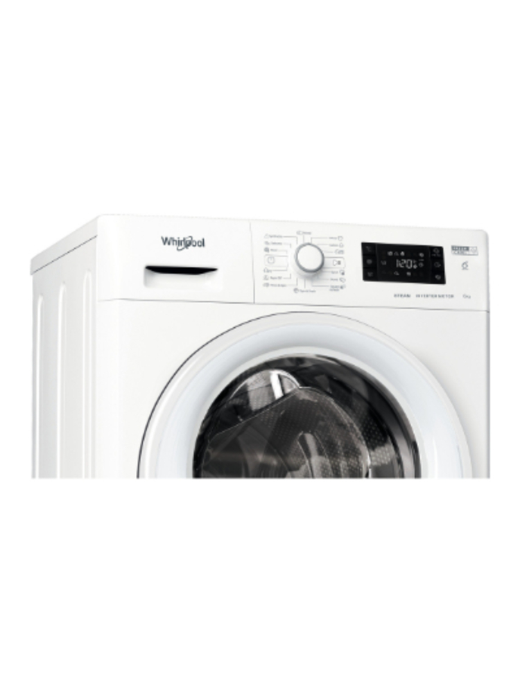 WHIRLPOOL Washing machine FWSG 61282 WV EE N 6kg, 1200 rpm, Energy class F (old A+++), Depth 43 cm, Steam Refresh
