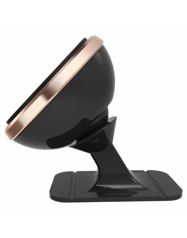 Telefono laikiklis Baseus car mount 360 magnetic rose-gold