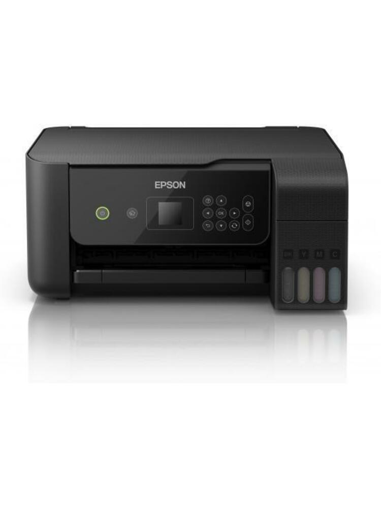 Epson 3 in 1 spausdintuvas EcoTank L3160 Spalvotas, Inkjet, All-in-one, A4, Wi-Fi, Juodas  