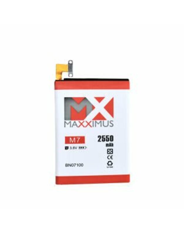 Maxximus Akumuliatoriai, HTC HTC M7, HTC One 2550mAh Li-ion