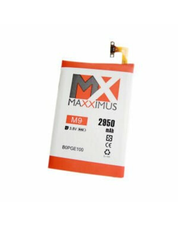 Maxximus Akumuliatoriai, HTC HTC M9, HTC One M9 2950mAh Li-ion, BTC-HTM900SL