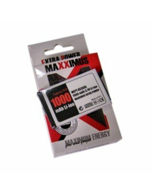 Maxximus Akumuliatoriai, LG LG KS360 1000mAh Li-ion KM380, KF300, KF240