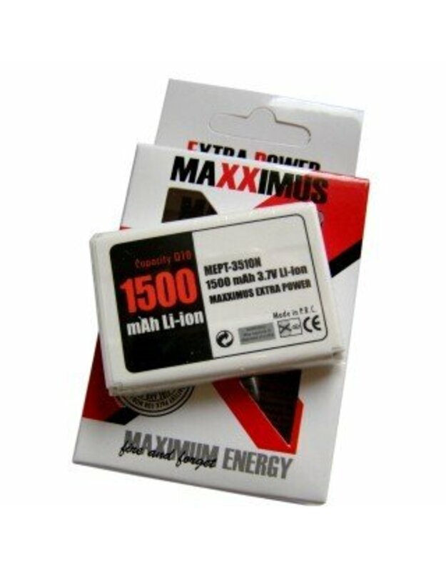 Maxximus Akumuliatoriai, NOKIA 1500 mAh Li-Ion Nokia BLC2 3310, 3330, 3410, 3510, 5510, 6800, 6810