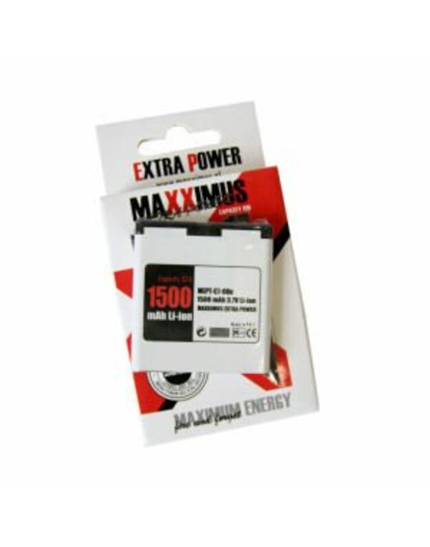 Maxximus Akumuliatoriai, NOKIA 1500mAh Li-Ion Nokia BL5K 750mAh, C7, C7-00, N85, N86 8Mp, Nokia Oro, X7-00