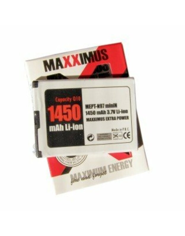 Maxximus Akumuliatoriai, NOKIA 1450mAh Li-ion Nokia BL4D E5, E7-00, N8, N97mini