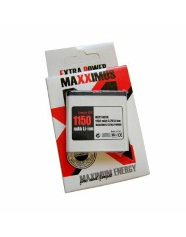 .Maxximus Akumuliatoriai, NOKIA 1150mAh Li-ion Nokia BP6MT 6720c, E51, N81, N81 8Gb, N82