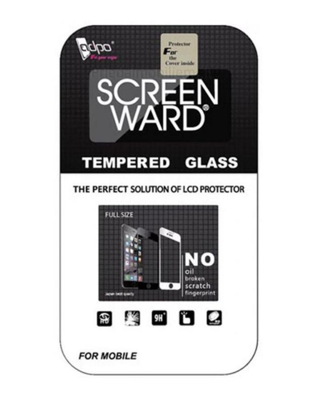 Aps.stikl. LCD Adpo 3D iPhone 7 lenktas juodas