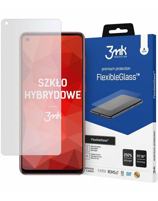 Ekrano apsauga Samsung Galaxy A21S telefonui "3MK Flexible Glass"