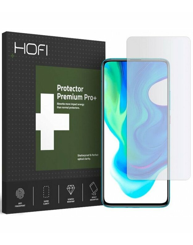 Ekrano apsauga Xiaomi Poco F2 Pro telefonui "HOFI Hybrid Glass"