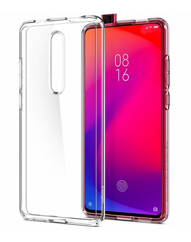 Skaidrus dėklas Xiaomi Mi 9T / 9T Pro telefonui "Spigen Ultra Hybrid"