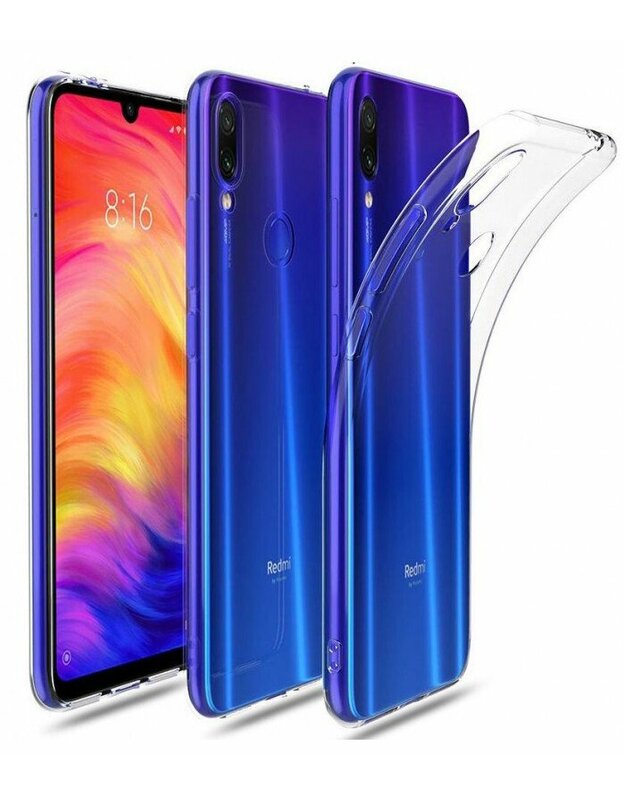 Skaidrus dėklas Xiaomi Redmi 7 telefonui "Tech-Protect Flexair"