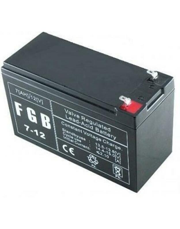 BATTERY 12V 7AH VRLA/FGB7-12 EMU