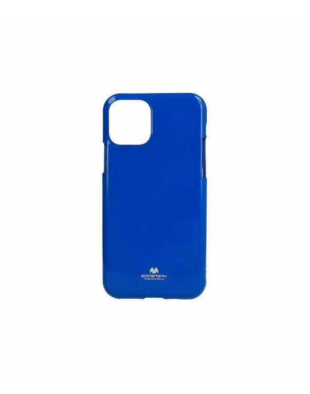 Mėlynas silikoninis dėklas Apple iPhone 11 telefonui "Mercury Goospery Pearl Jelly Case"