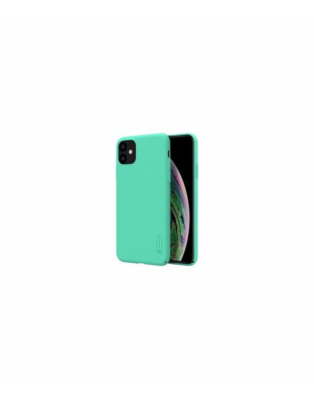 Mėtos spalvos dėklas Apple iPhone 11 telefonui "Nillkin Frosted Shield"
