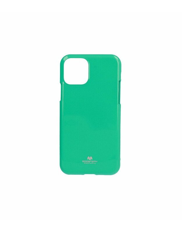 Mėtos spalvos silikoninis dėklas Apple iPhone 11 telefonui "Mercury Goospery Pearl Jelly Case"