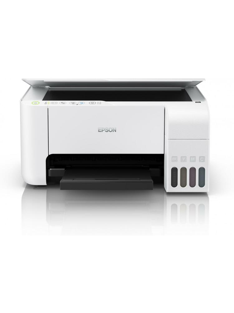 Spausdintuvas Epson EcoTank L3156 Spalvotas, Standard, A4, Wi-Fi, Baltas