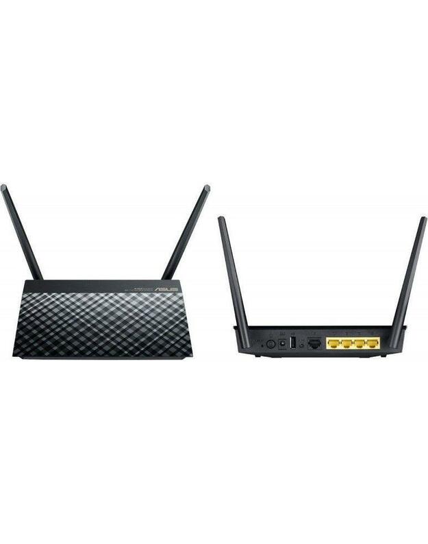  Asus Maršrutizatorius RT-AC52U AC750 DualBand 1WAN 4LAN 1USB 