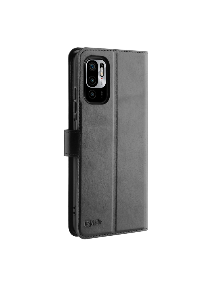 „BeHello Xiaomi Redmi Note 10 Gel Wallet Case“ – juodas