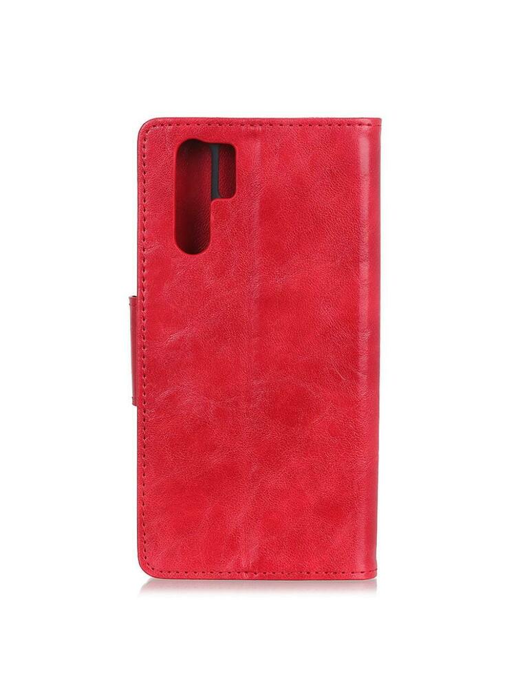 Piniginės odinis dėklas, skirtas Huawei P30 Pro, raudonas