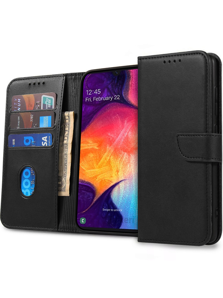 Dėklas HUAWEI P30 LITE Nexeri Wallet juodas