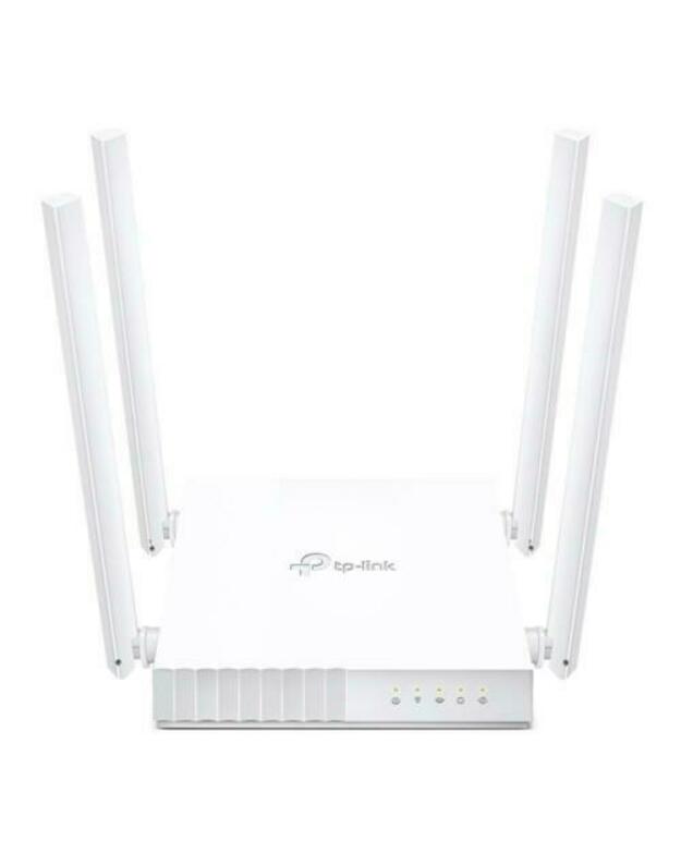 Maršrutizatorius TP-LINK Dual Band Router Archer C24 802.11ac, 300+433 Mbit/s, 10/100 Mbit/s, Ethern