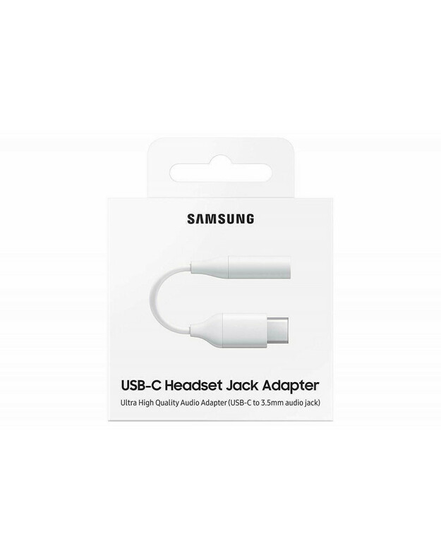 Samsung EE-UC10JUWEGWW 3,5 mm prie USB-C garso adapteris telefonams Baltas