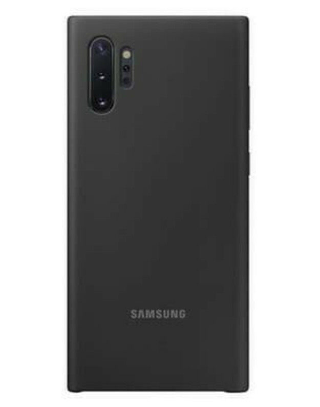 Samsung Silicone Back Case For Samsung Galaxy Note 10 Plus Black