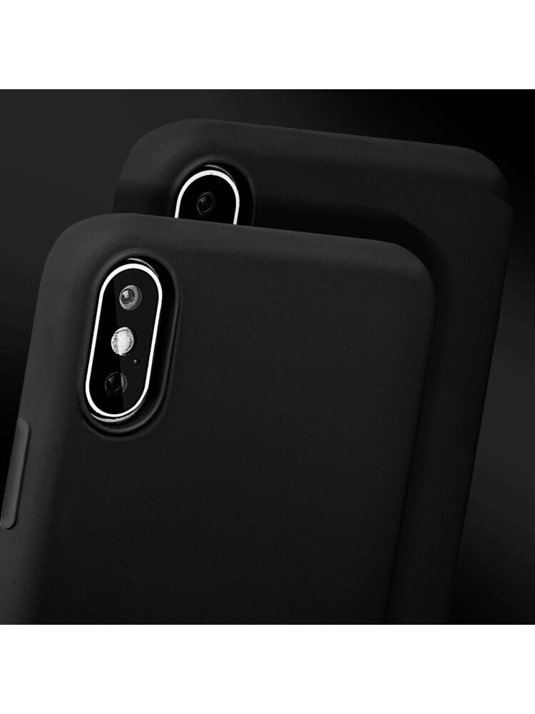 „Forcell“ „SILICONE LITE“ dėklas, skirtas „XIAOMI Redmi 9A“ juodas