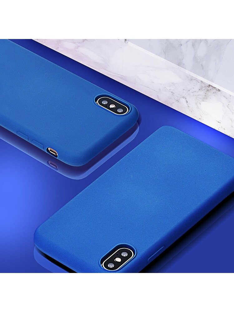 „Forcell“ „SILICONE LITE“ dėklas, skirtas „XIAOMI Redmi 9“ mėlynai